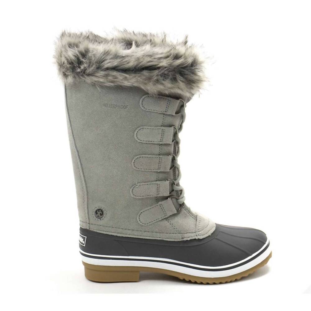 NEW NORTHSIDE women's kathmandu snow boot in light gray
